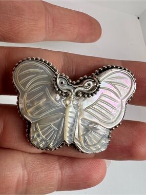 SARDA Sterling silver butterfly ring